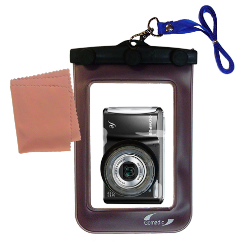 Waterproof Camera Case compatible with the Olympus FE-47