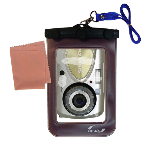 Waterproof Camera Case compatible with the Olympus Stylus 400 Digital