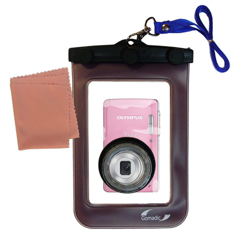 Waterproof Camera Case compatible with the Olympus Stylus-5010 Digital Camera