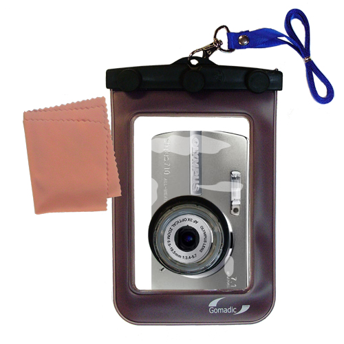 Waterproof Camera Case compatible with the Olympus Stylus 710 Digital