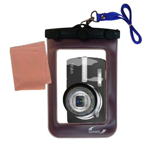 Waterproof Camera Case compatible with the Olympus Stylus 840 Digital