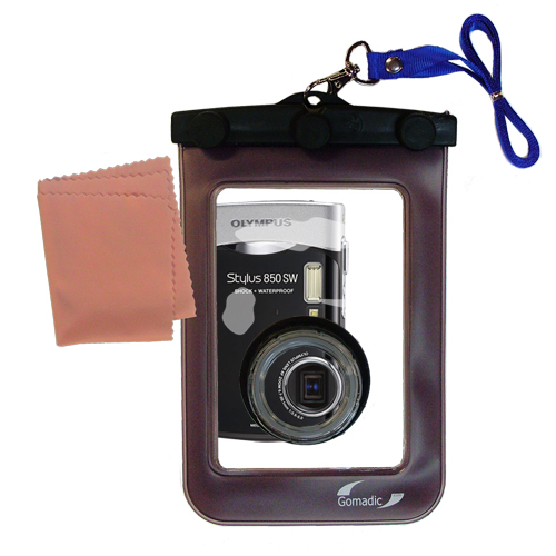 Waterproof Camera Case compatible with the Olympus Stylus 850 Digital
