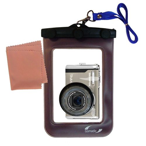 Waterproof Camera Case compatible with the Olympus Stylus-9010 Digital Camera