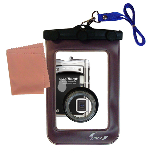 Waterproof Camera Case compatible with the Olympus Stylus TOUGH 6020