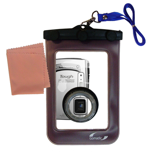 Waterproof Camera Case compatible with the Olympus TG-610