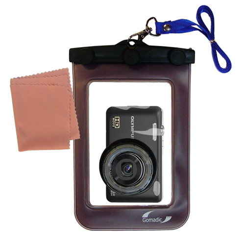 Waterproof Camera Case compatible with the Olympus VG-120