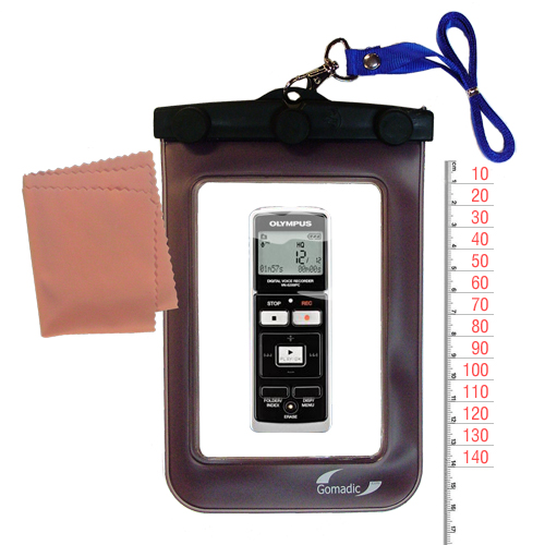 Waterproof Case compatible with the Olympus VN-6000 to use underwater