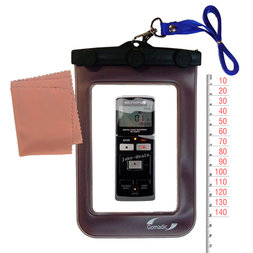 Waterproof Case compatible with the Olympus VN-7600PC to use underwater