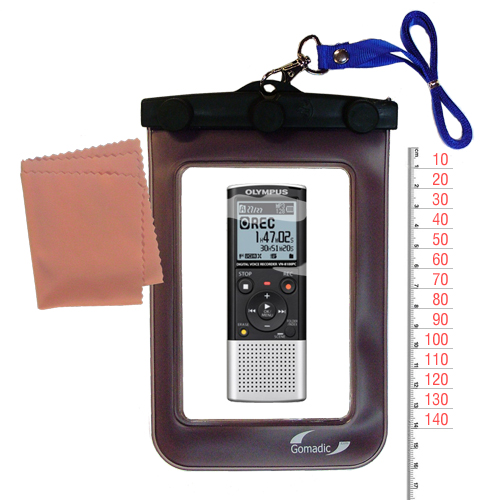 Waterproof Case compatible with the Olympus VN-8000PC to use underwater