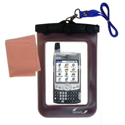 Waterproof Case compatible with the Palm palm Treo 600 to use underwater
