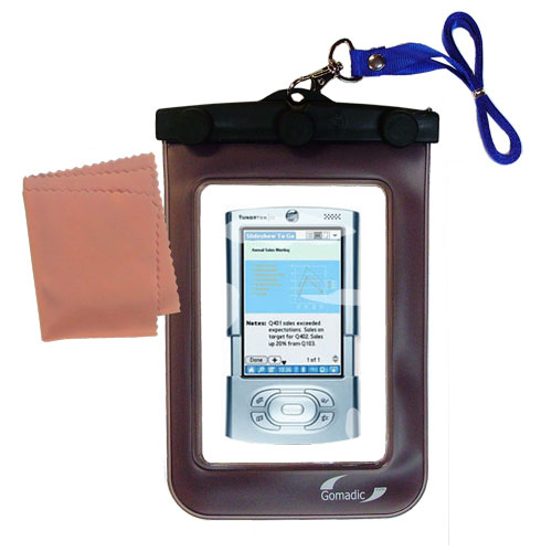 Waterproof Case compatible with the Palm palm Tungsten T3 to use underwater