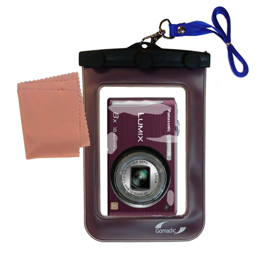 Waterproof Camera Case compatible with the Panasonic DMC-FH25