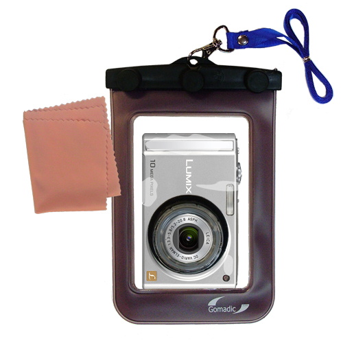 Waterproof Camera Case compatible with the Panasonic DMC-FS3