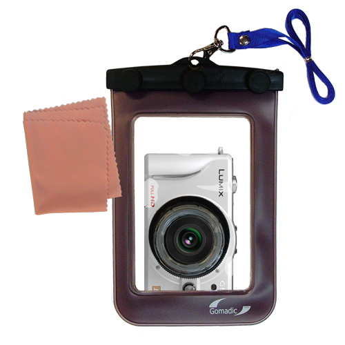 Waterproof Camera Case compatible with the Panasonic DMC-GF2