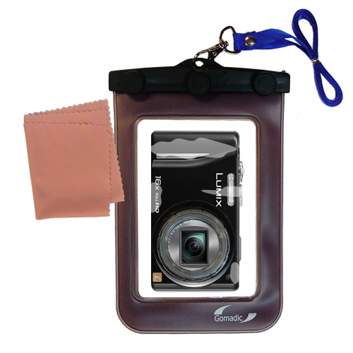 Waterproof Camera Case compatible with the Panasonic DMC-ZS10