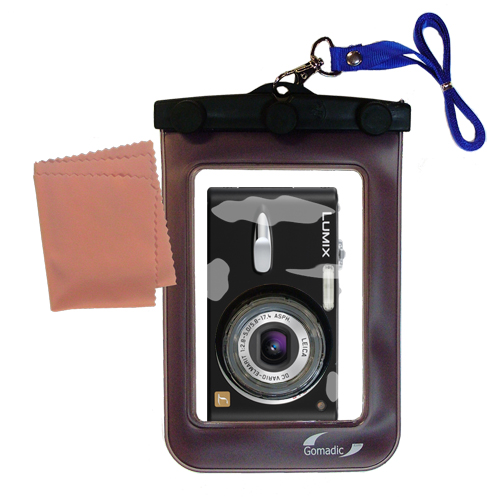 Waterproof Camera Case compatible with the Panasonic Lumix DMC-FX3