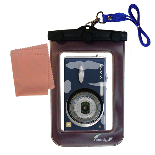 Waterproof Camera Case compatible with the Panasonic Lumix DMC-FX8 K