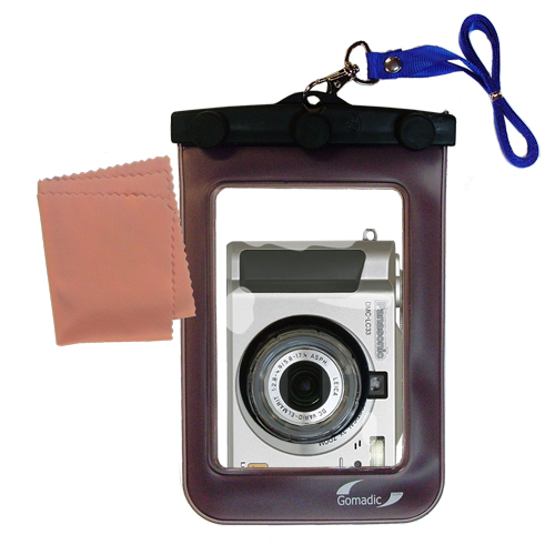 Waterproof Camera Case compatible with the Panasonic Lumix DMC-LC33