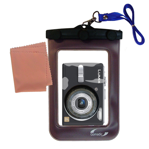 Waterproof Camera Case compatible with the Panasonic Lumix DMC-LS75