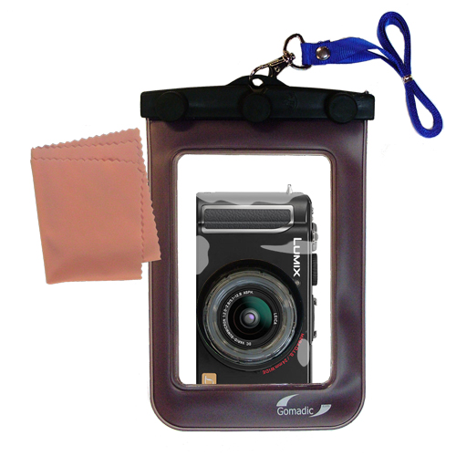 Waterproof Camera Case compatible with the Panasonic Lumix DMC-LX3