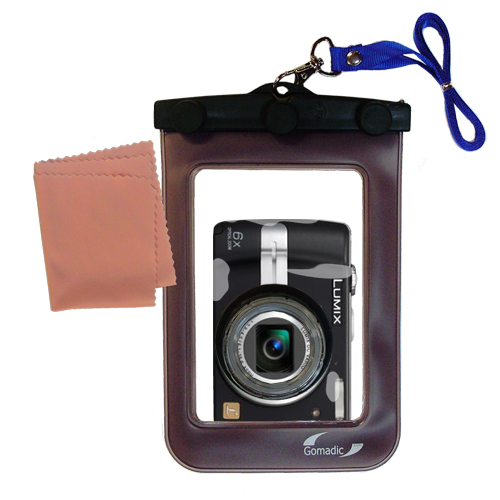 Waterproof Camera Case compatible with the Panasonic Lumix DMC-LZ7