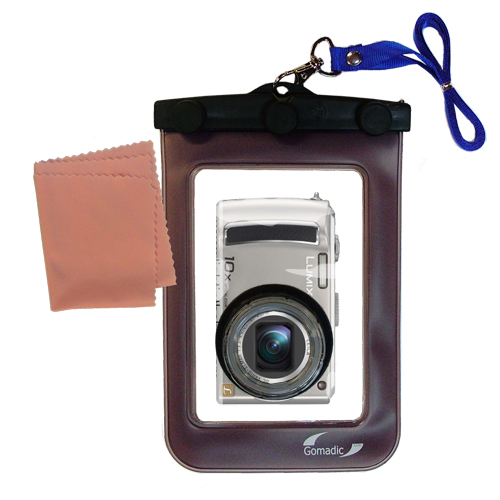 Waterproof Camera Case compatible with the Panasonic Lumix DMC-TZ15