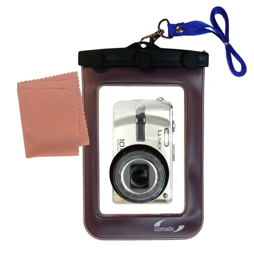 Waterproof Camera Case compatible with the Panasonic Lumix DMC-TZ3