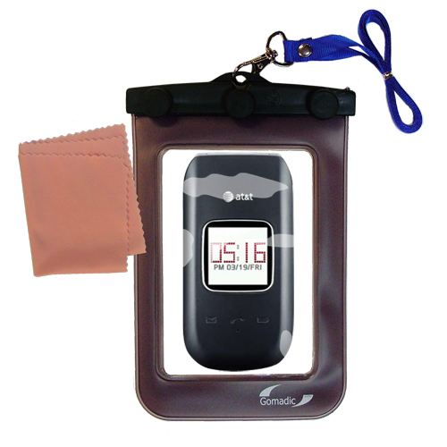 Waterproof Case compatible with the Pantech Breeze III 3 to use underwater