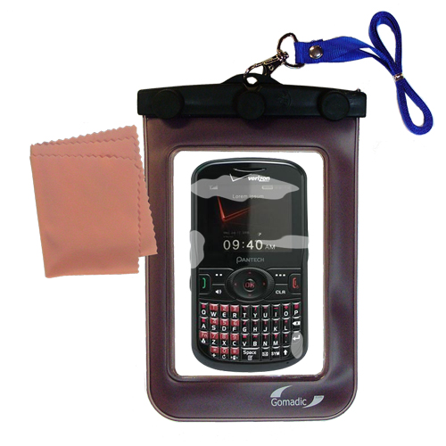 Waterproof Case compatible with the Pantech CAPER to use underwater