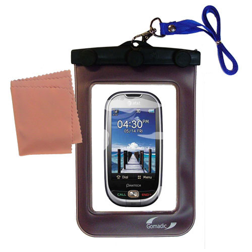 Waterproof Case compatible with the Pantech P2020 to use underwater