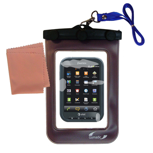 Waterproof Case compatible with the Pantech Pocket to use underwater