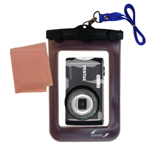 Waterproof Camera Case compatible with the Pentax Optio P80