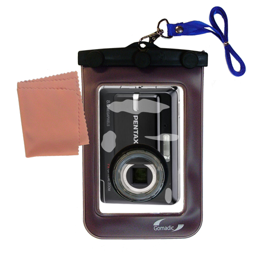 Waterproof Camera Case compatible with the Pentax Optio Z10