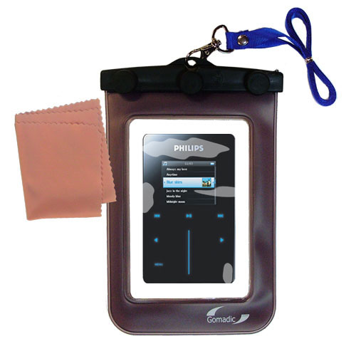 Waterproof Case compatible with the Philips GoGear HDD6320 to use underwater