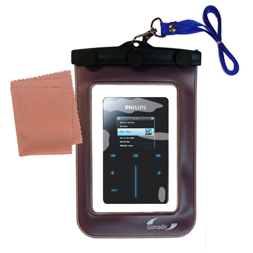 Waterproof Case compatible with the Philips GoGear HDD6330 to use underwater
