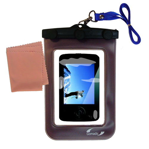 Waterproof Case compatible with the Philips GoGear SA6125/37 to use underwater