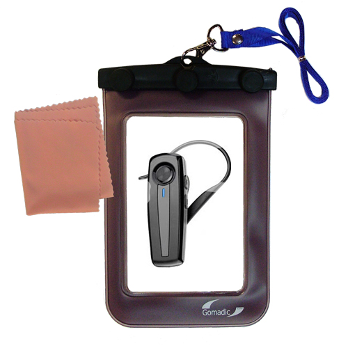 Waterproof Case compatible with the Plantronics Explorer 210 to use underwater