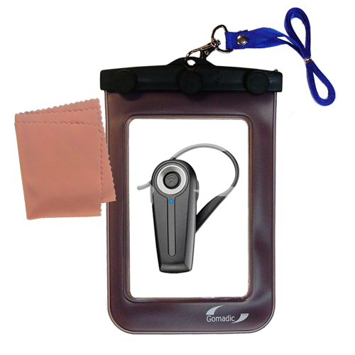 Waterproof Case compatible with the Plantronics Explorer 230 to use underwater