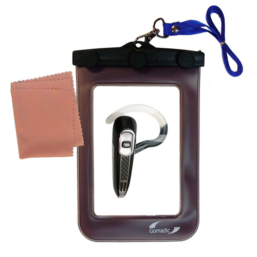 Waterproof Case compatible with the Plantronics Voyager 520 to use underwater