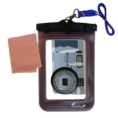 Waterproof Camera Case compatible with the Polaroid PDC-3350