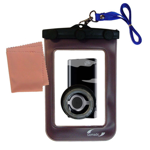 Waterproof Camera Case compatible with the Pure Digital Flip Video Mino