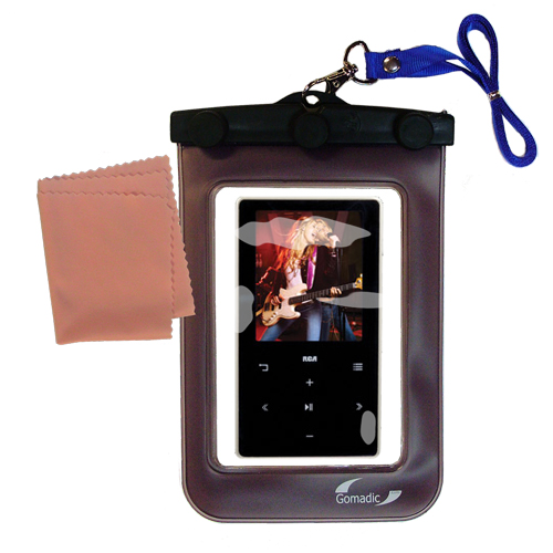 Waterproof Case compatible with the RCA M6204 to use underwater