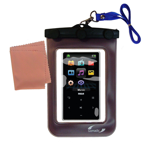 Waterproof Case compatible with the RCA M6208 to use underwater