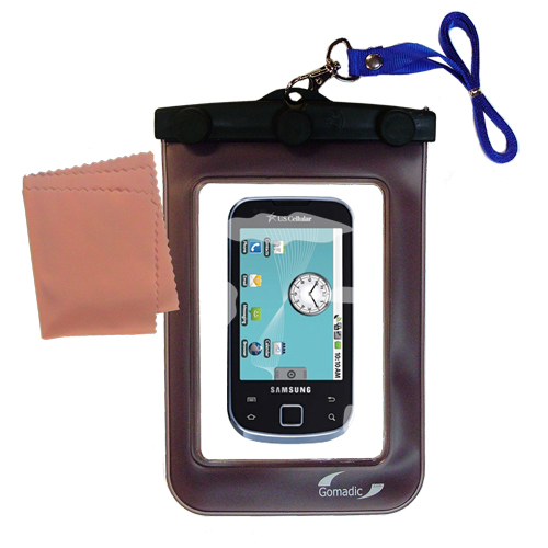 Waterproof Case compatible with the Samsung Acclaim to use underwater