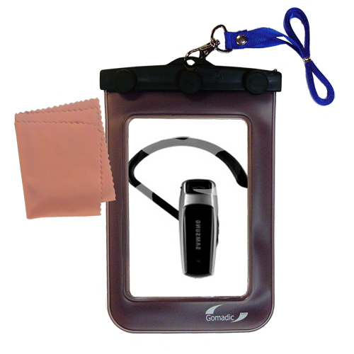 Waterproof Case compatible with the Samsung Bluetooth Headset WEP180 to use underwater