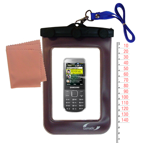 Waterproof Case compatible with the Samsung C3530 to use underwater