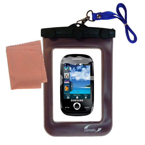 Waterproof Case compatible with the Samsung Corby  to use underwater