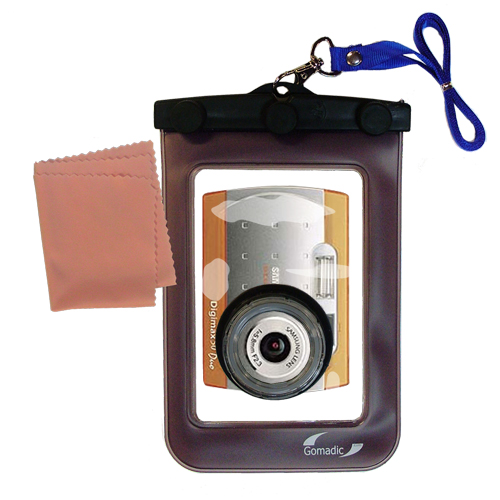 Waterproof Camera Case compatible with the Samsung Digimax 50 Duo