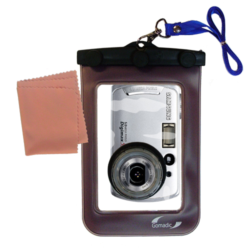 Waterproof Camera Case compatible with the Samsung Digimax 530