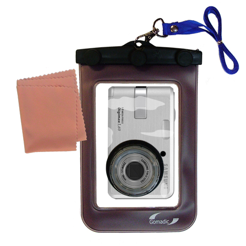 Waterproof Camera Case compatible with the Samsung Digimax L60